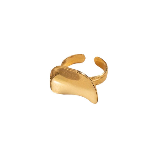 lily ring - gold & silver