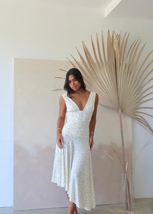 Celina Polka Dot Dress