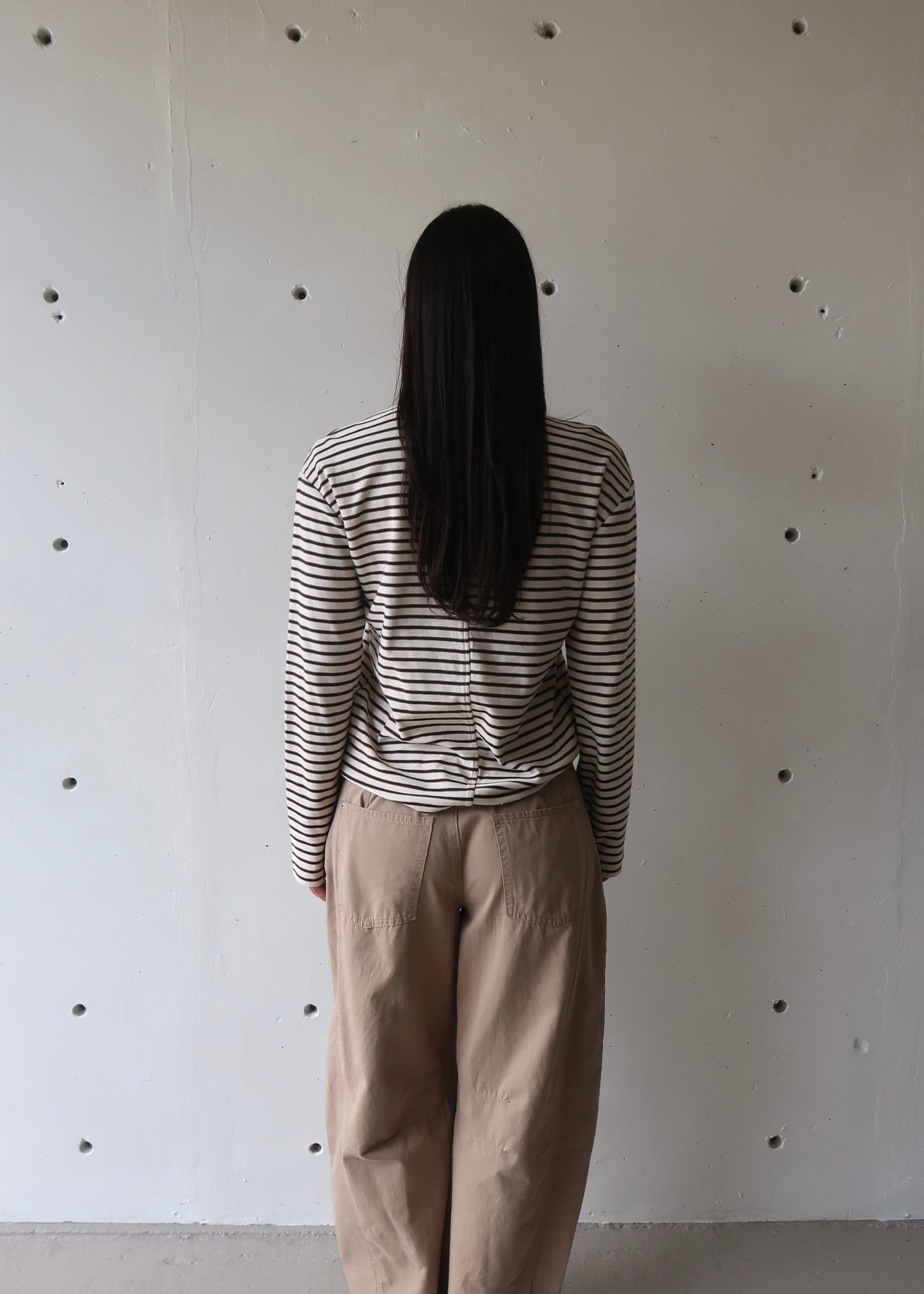 Brown Stripes Long Sleeve