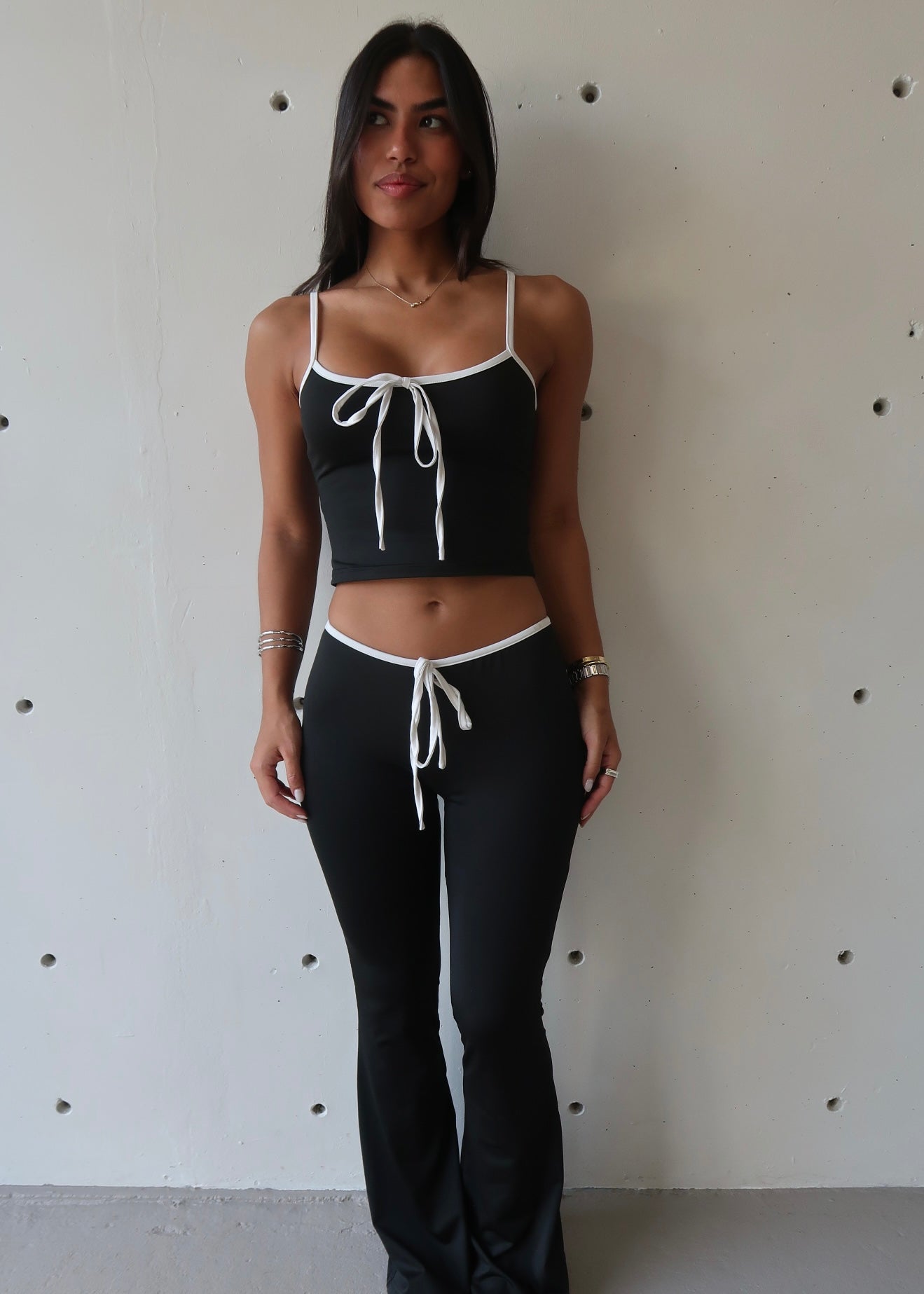 Black Pant Set