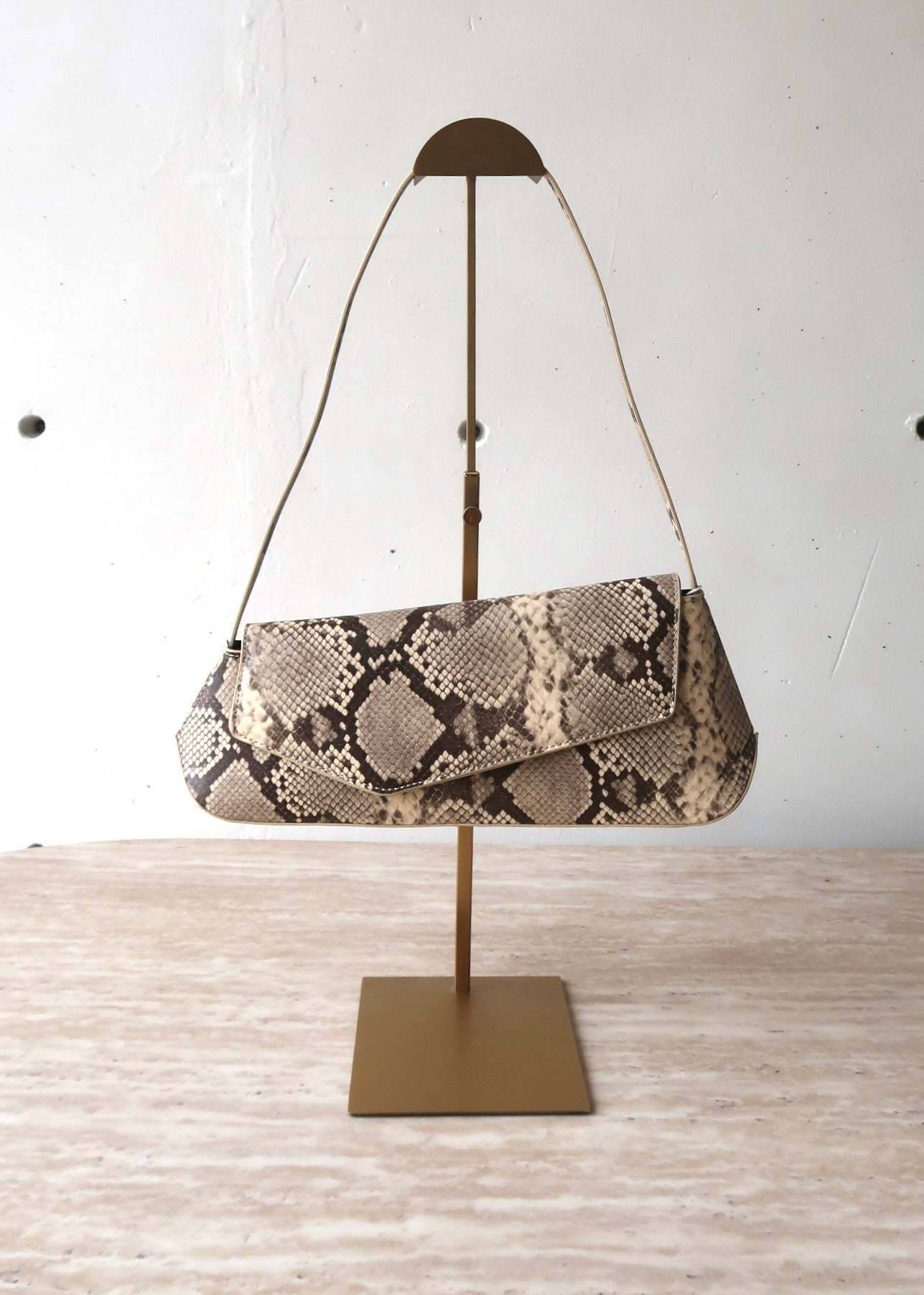 Zelié Snake Shoulder Bag