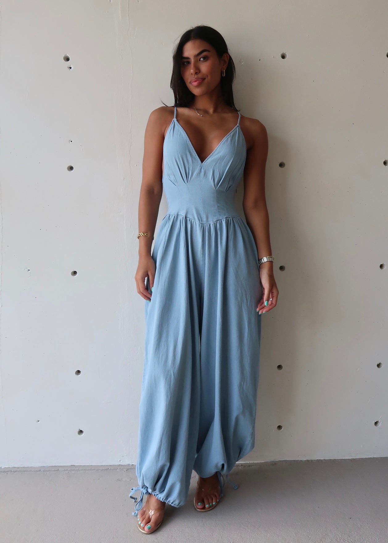 Estelle Jean Jumpsuit