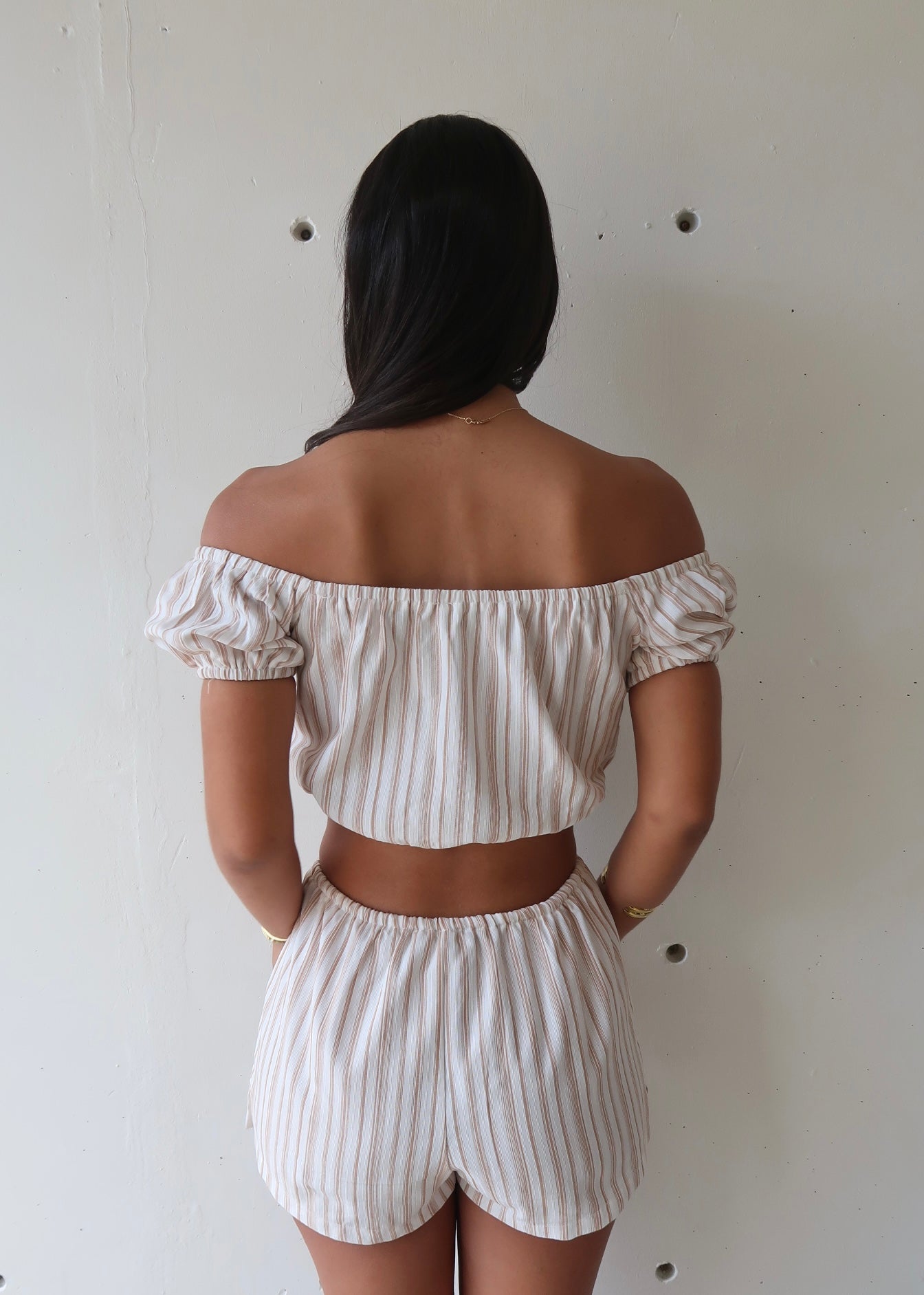 Stripes Short Set