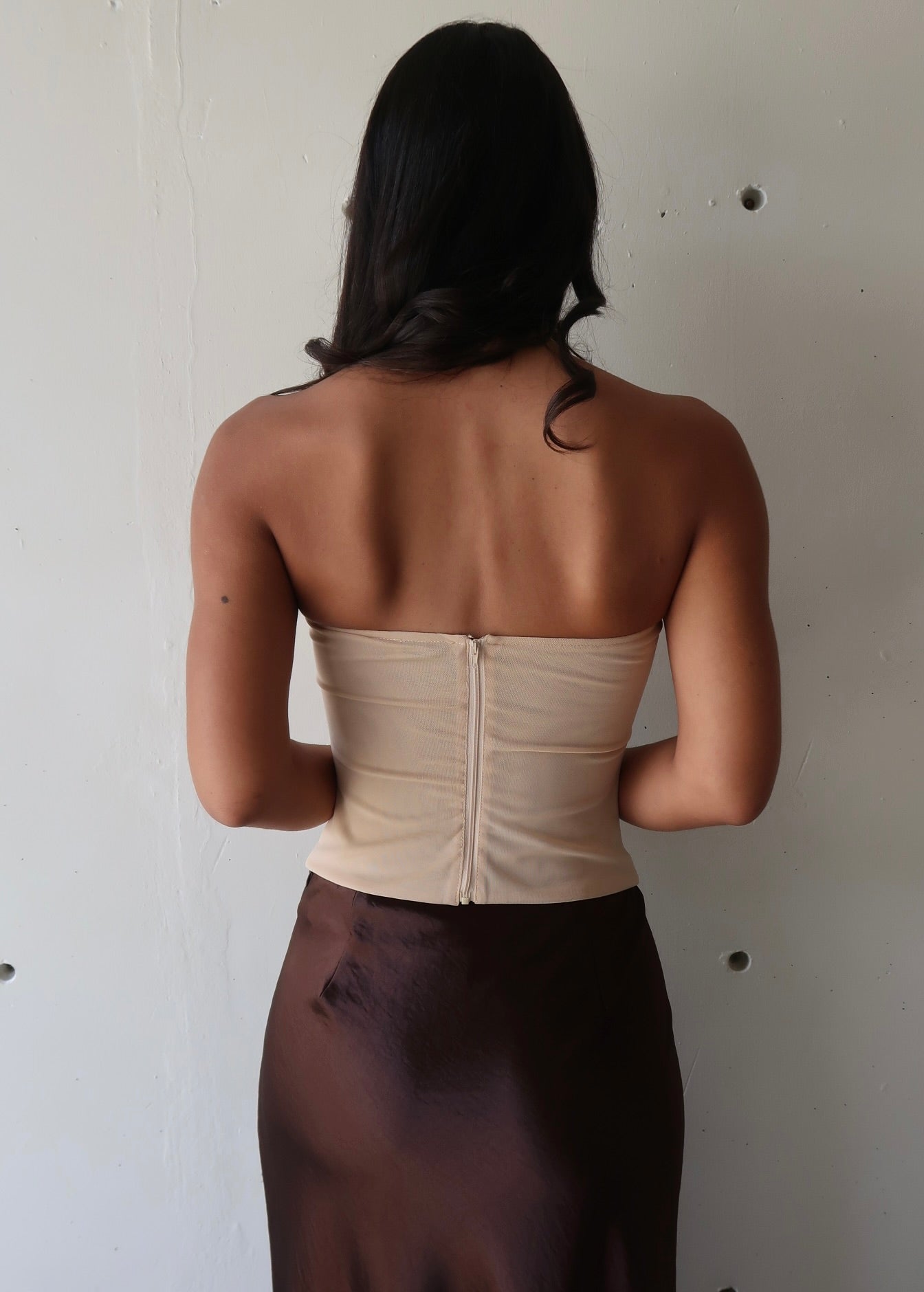 Celine Corset - Beige - Morena Lucía