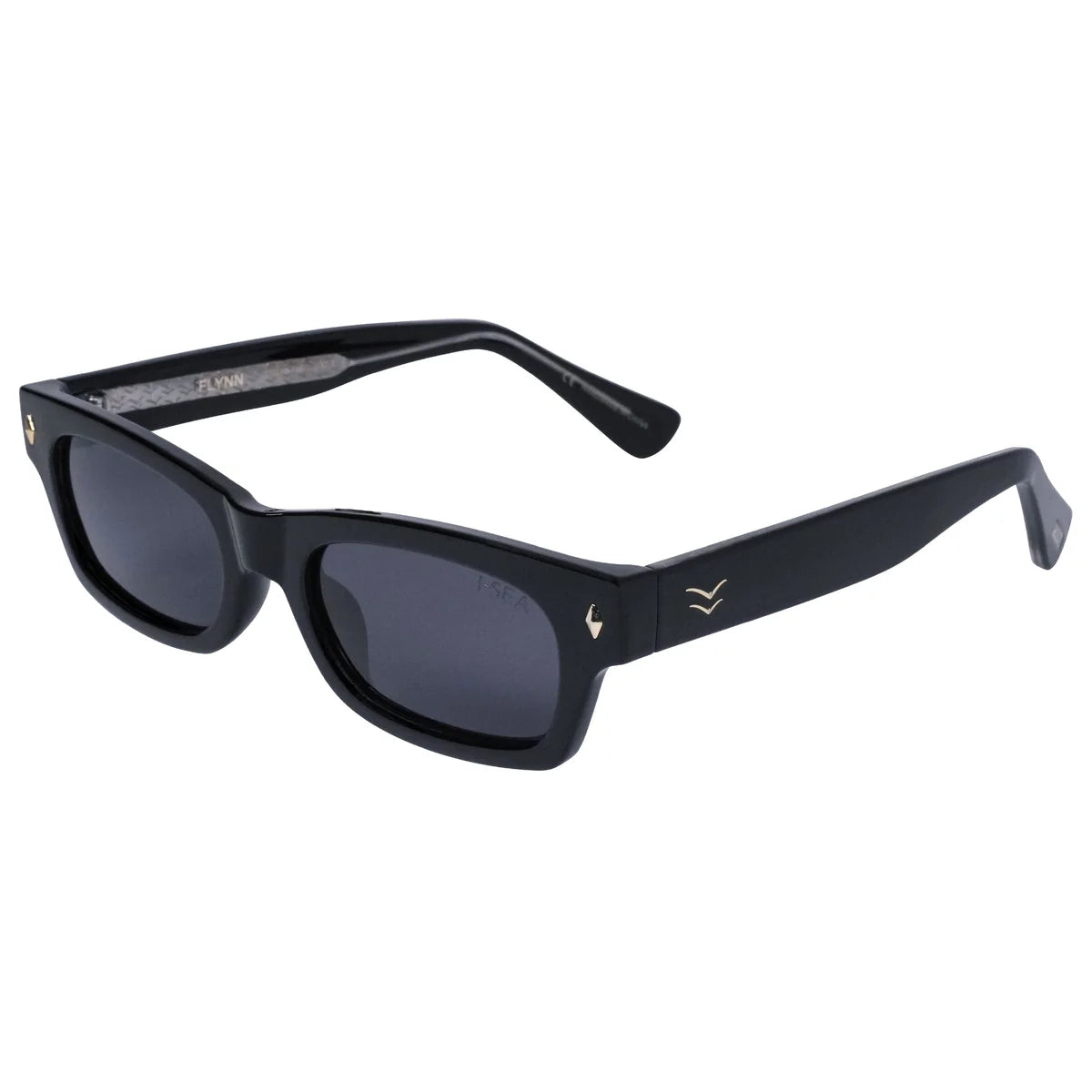 Flynn Black/Smoke Sunglasses