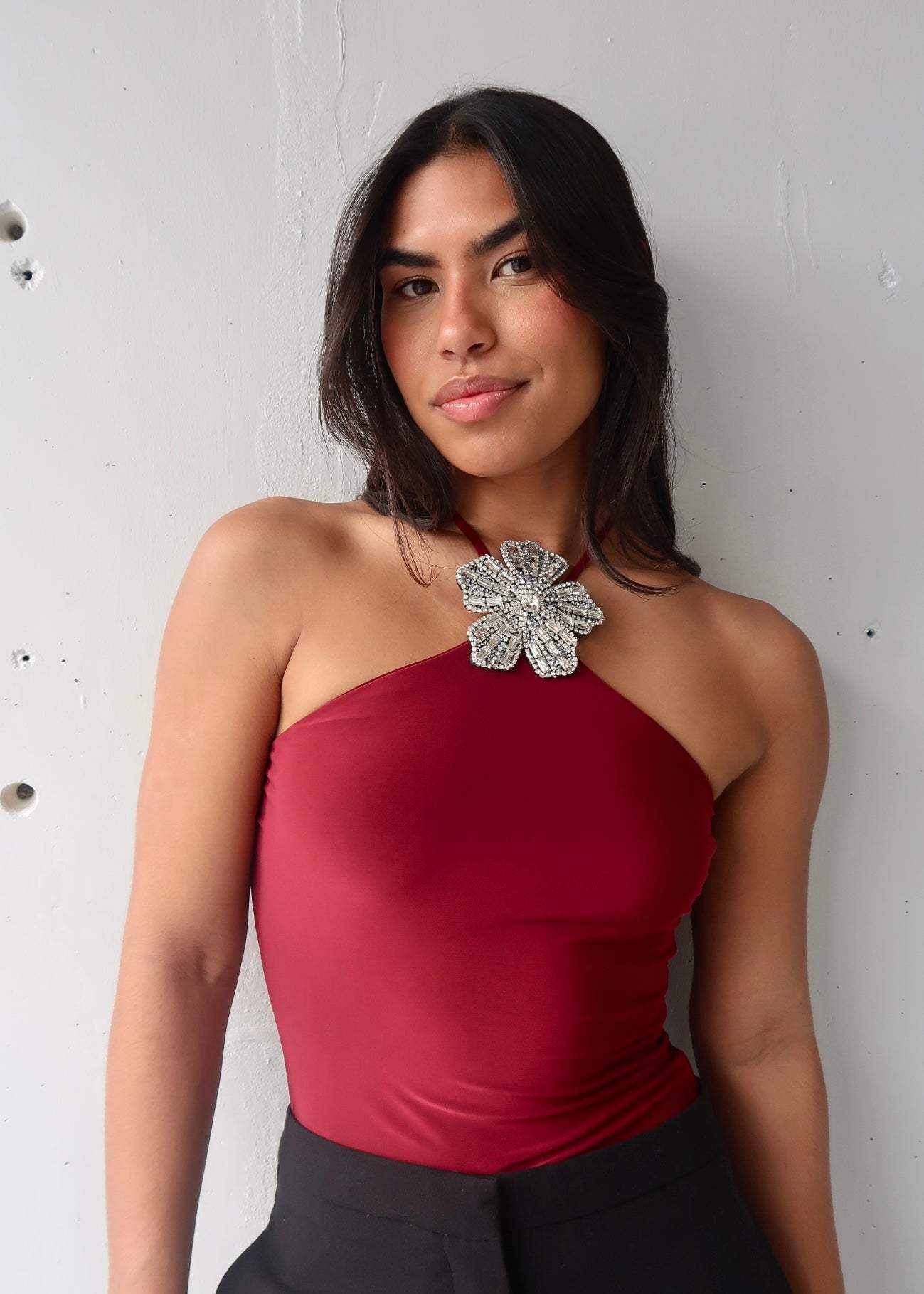 Midnight Top - Burgundy