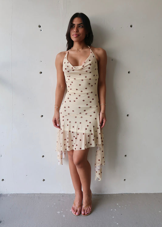 Kaia Polka Dot Dress