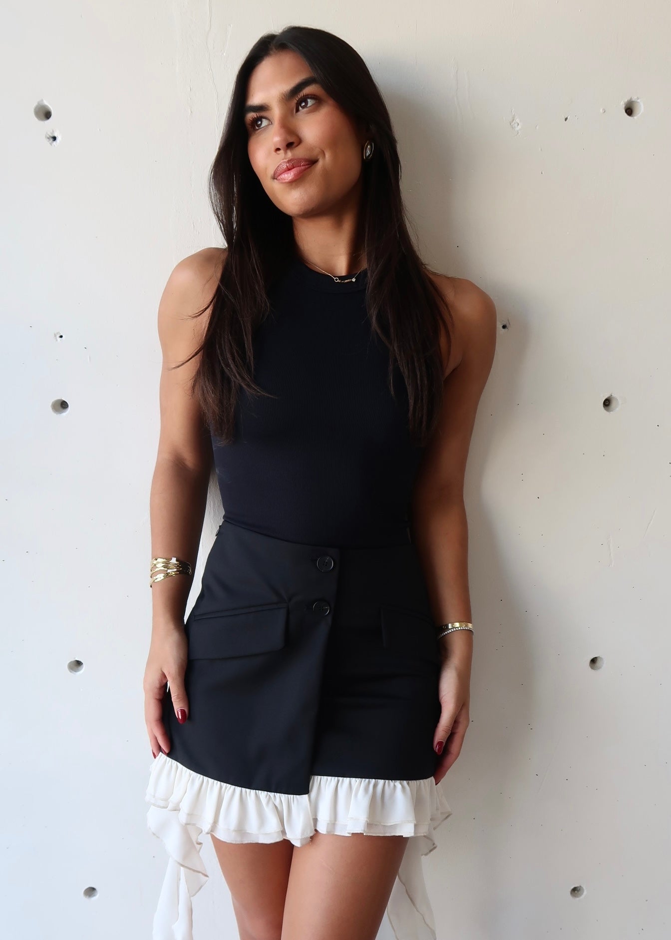 Briana Mini Skirt - Morena Lucía