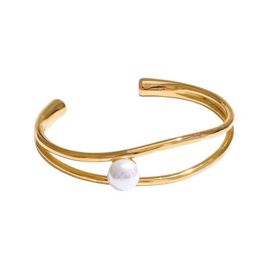 emilia pearl cuff