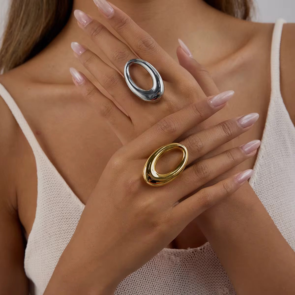 Inez Ring - Silver - Morena Lucía