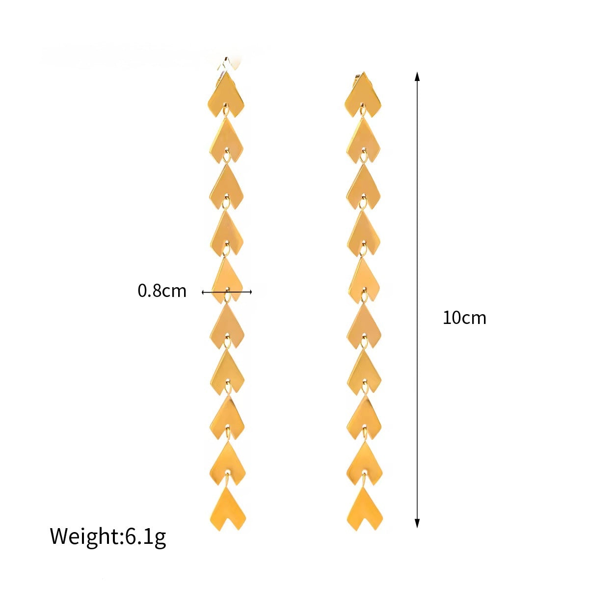 Lucinda Earrings Long - Morena Lucía