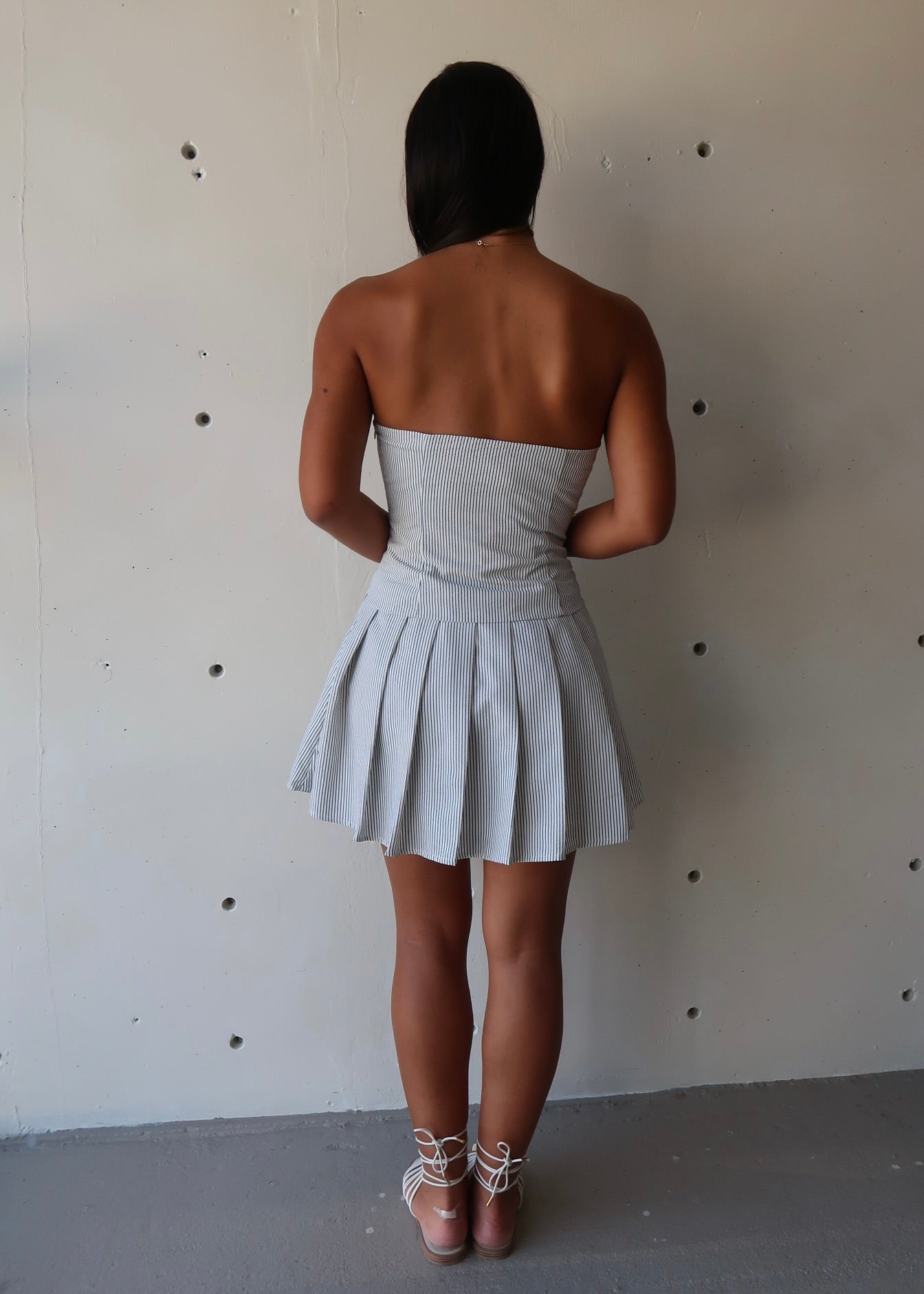 Nivara Stripes Dress - Morena Lucía