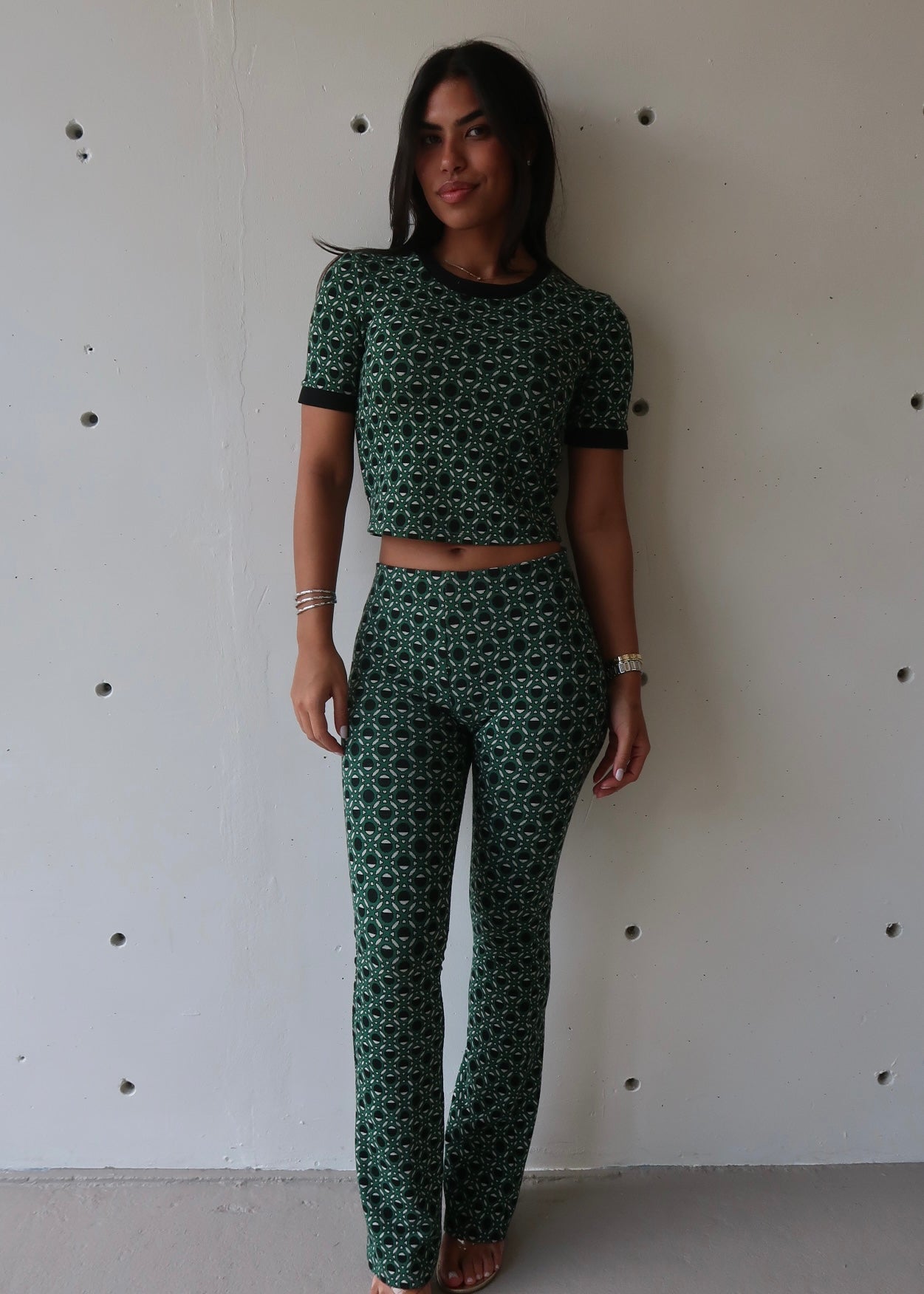 Knit Green Set