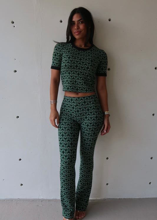 Knit Green Set
