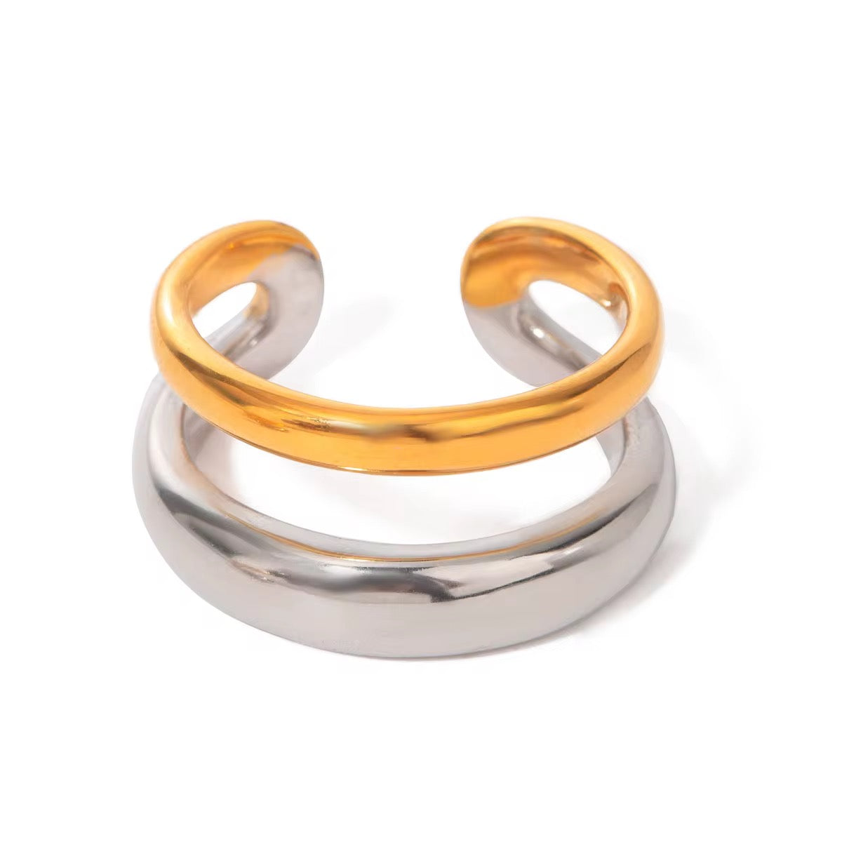 Leo Two Tones Ring