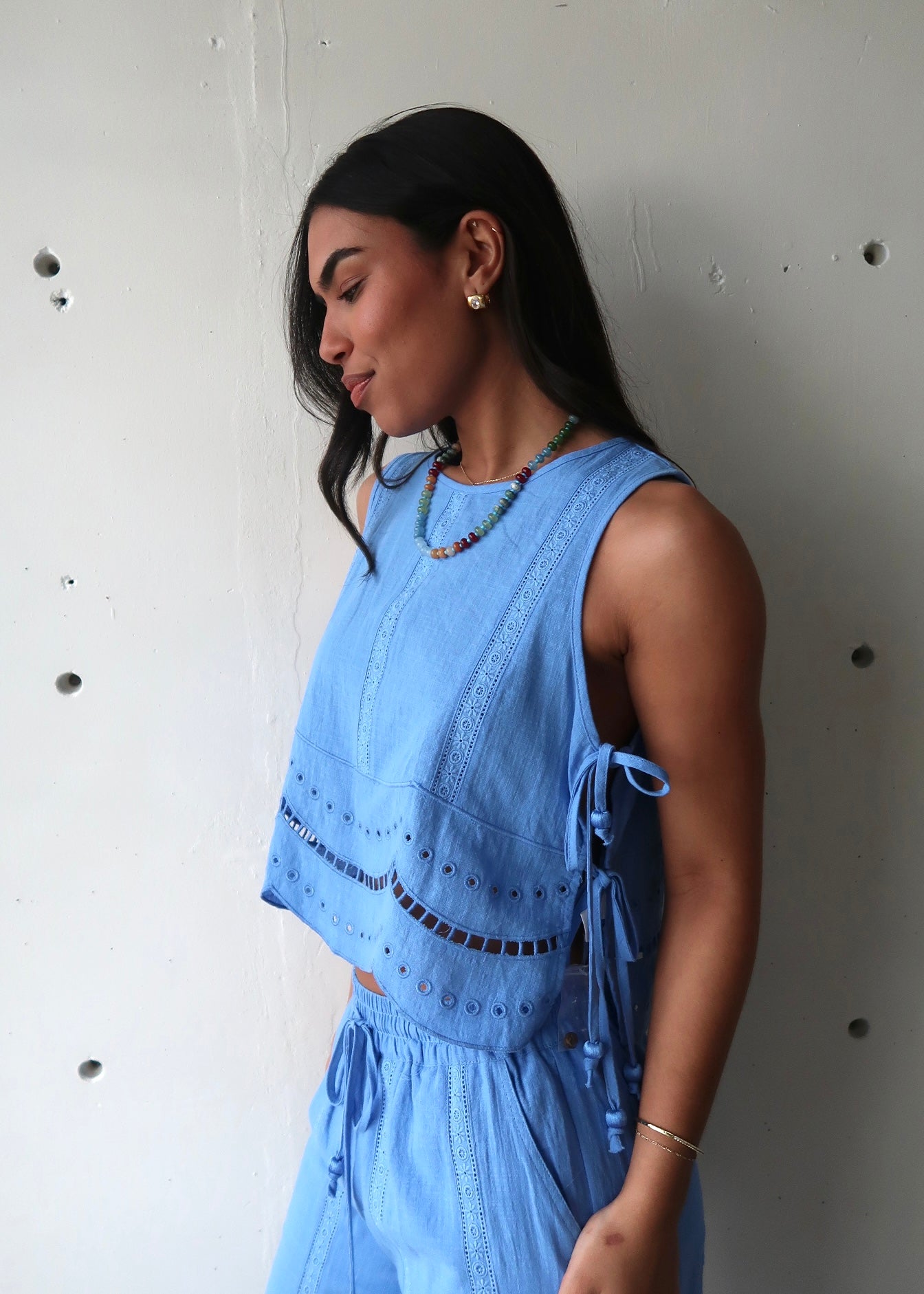 Arabella Embroidered Set - Morena Lucía