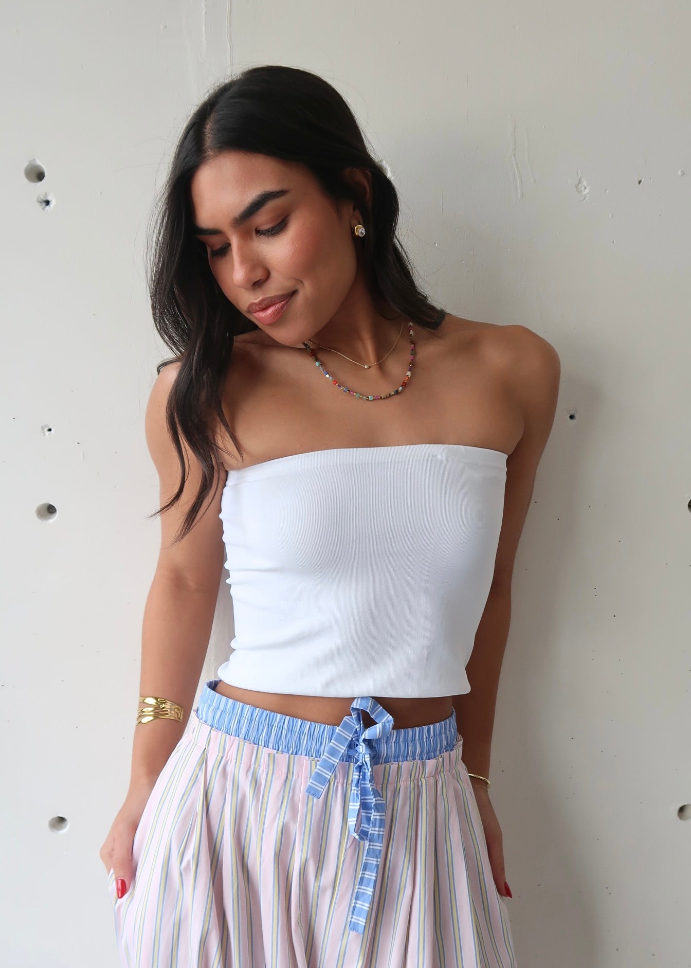 Mila Pant - Pink Blue - Morena Lucía