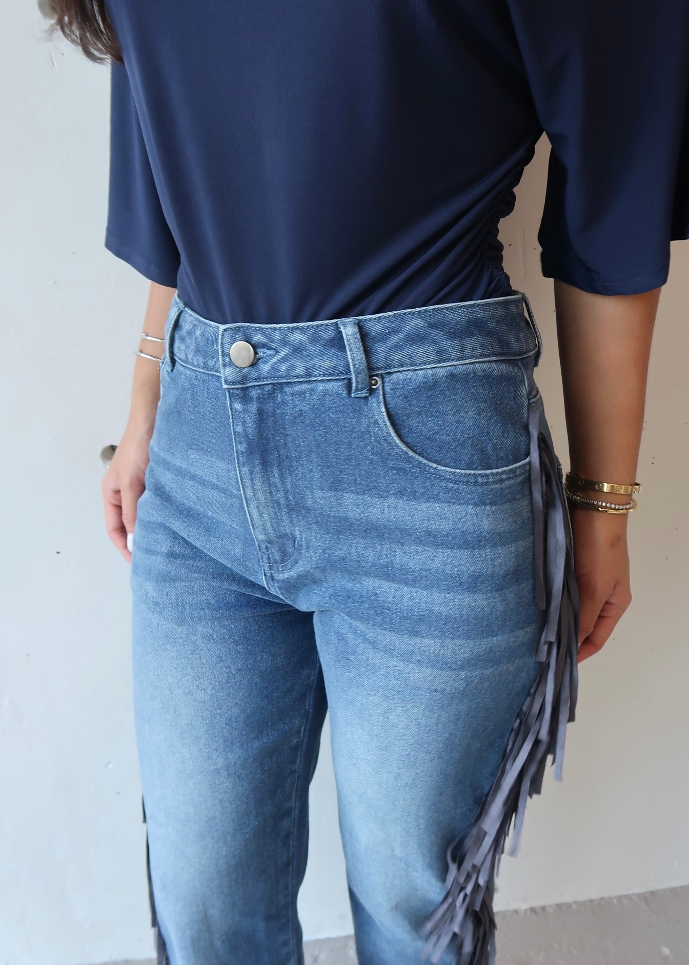 Taís Fringe Jean - Pre order