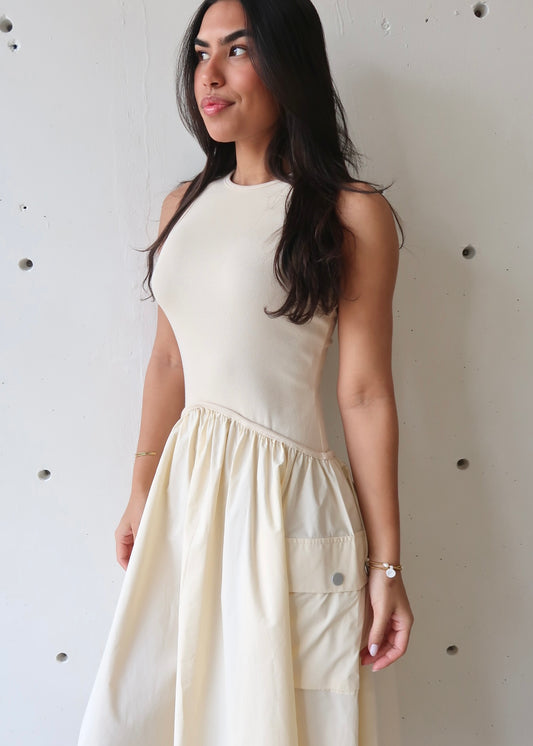 Olivia Dress - Ivory