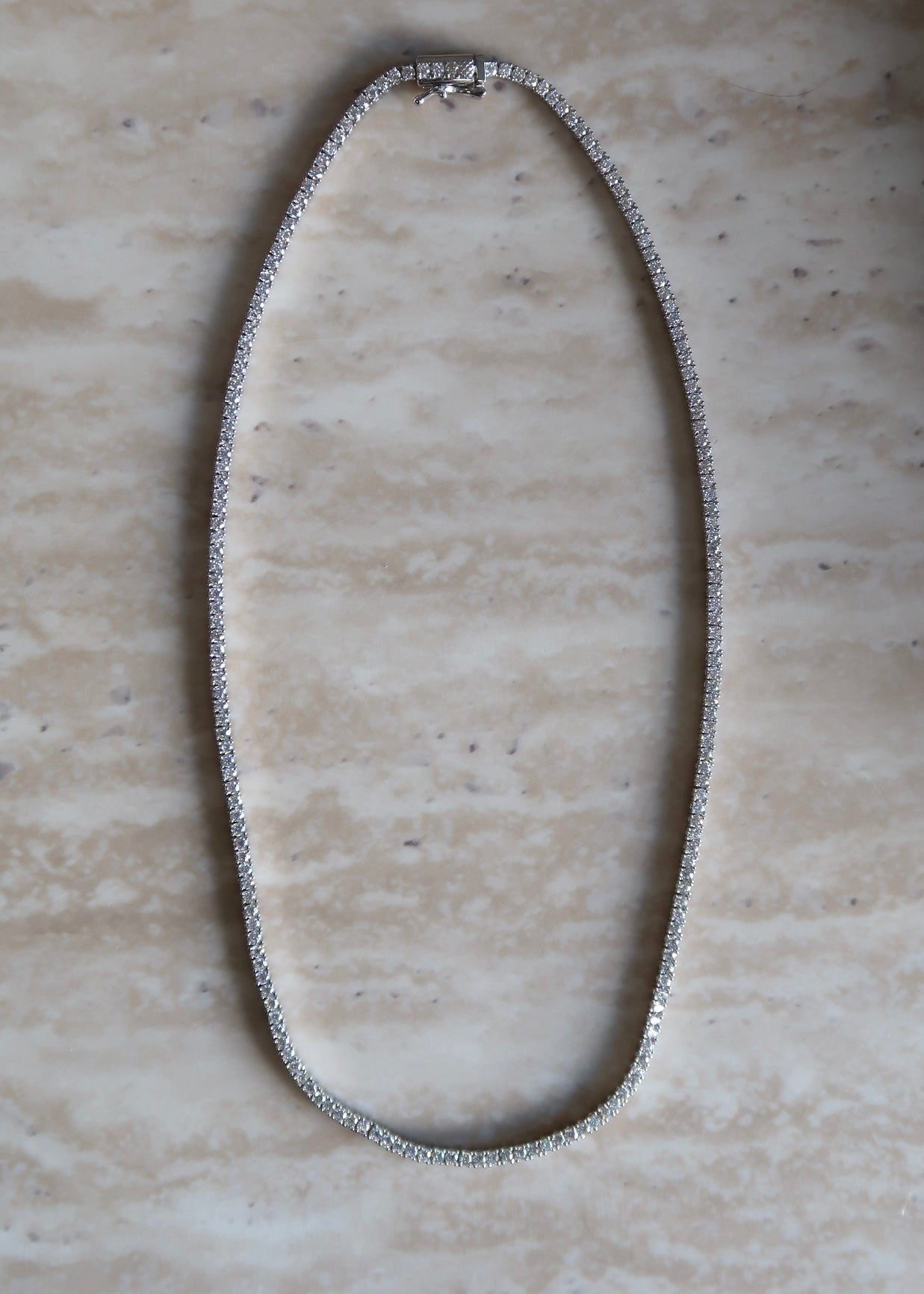 Lumière Moissanite Tennis Necklace