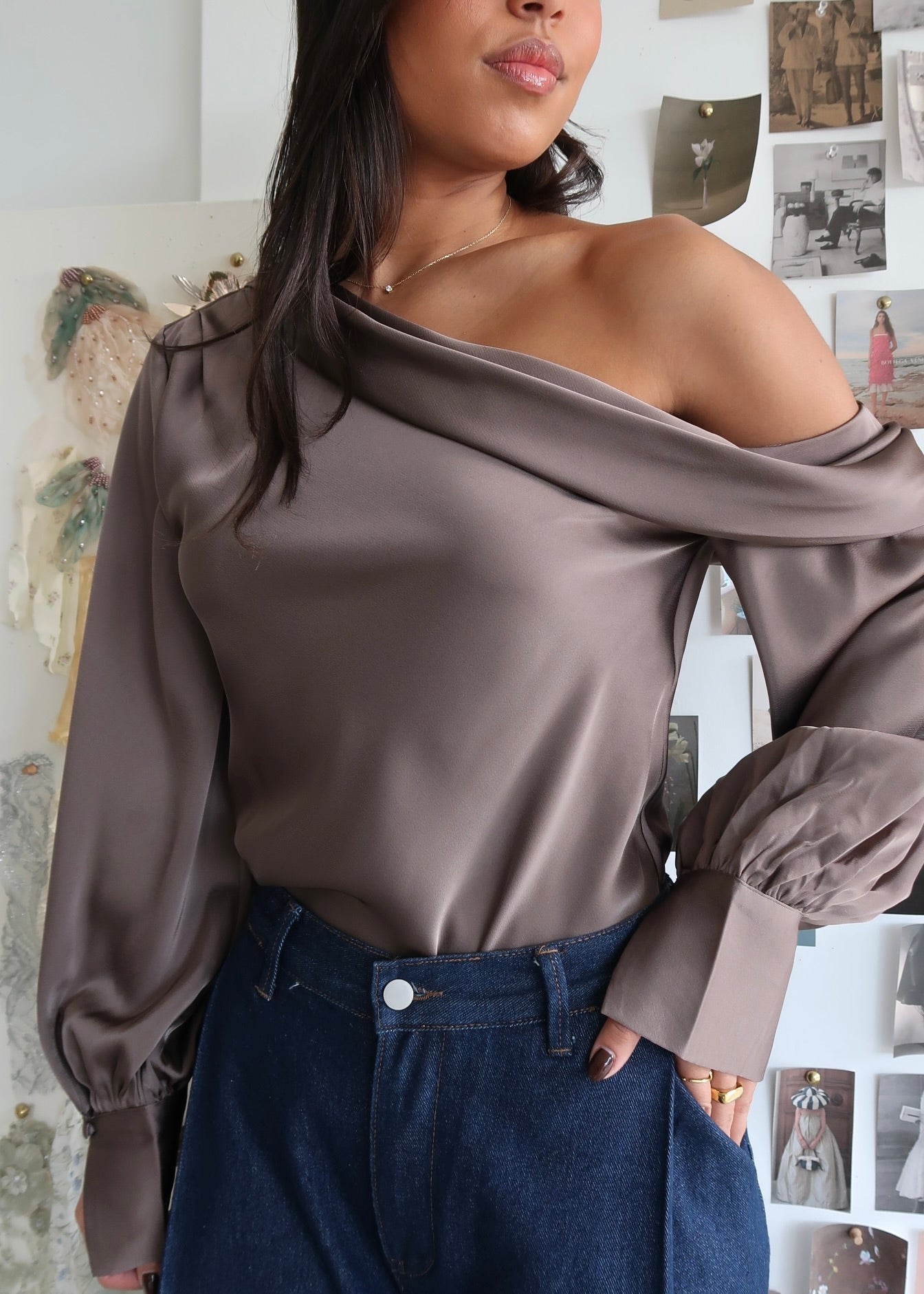 Irene Silk Top
