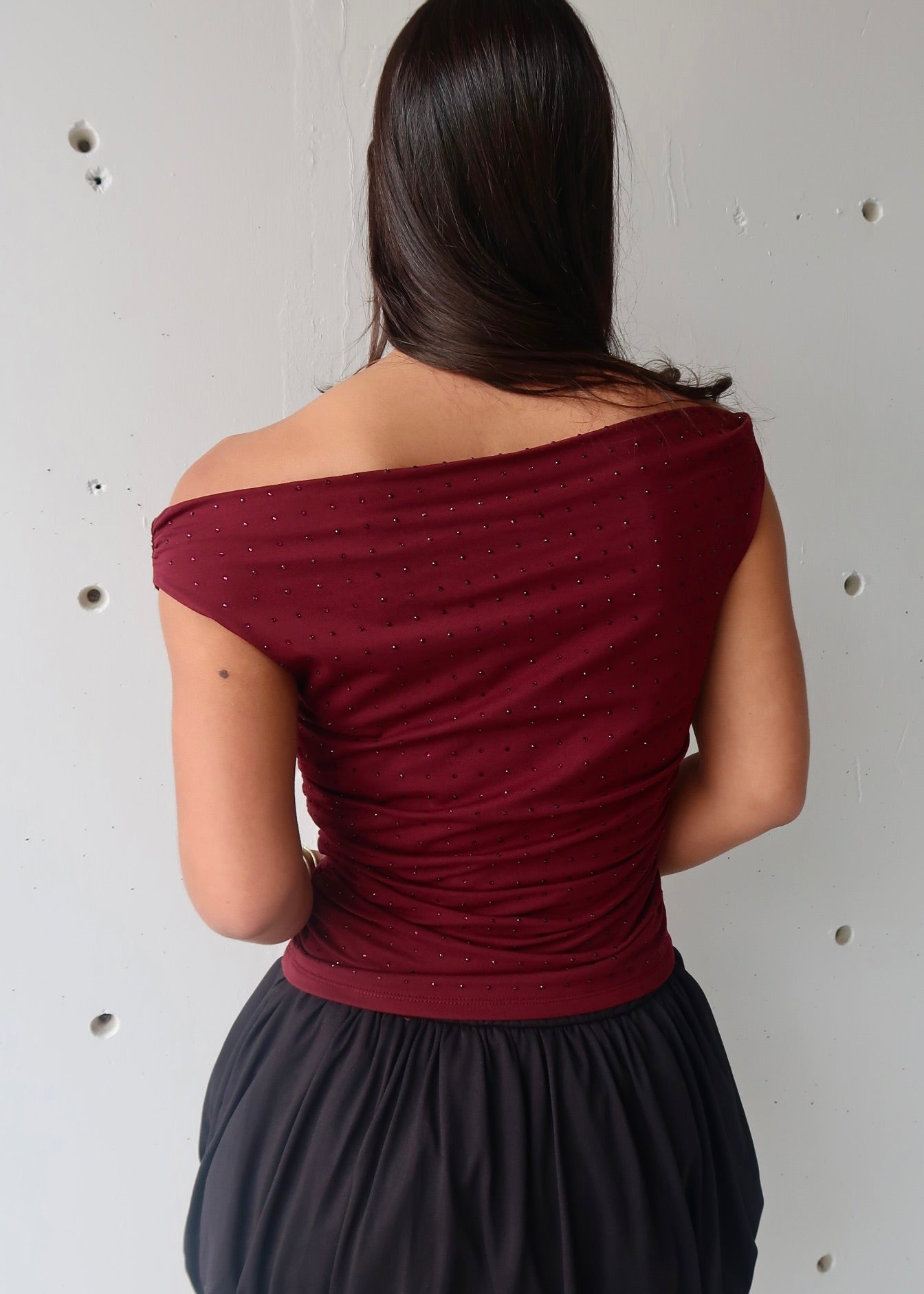 Maeve Rhinestone Top