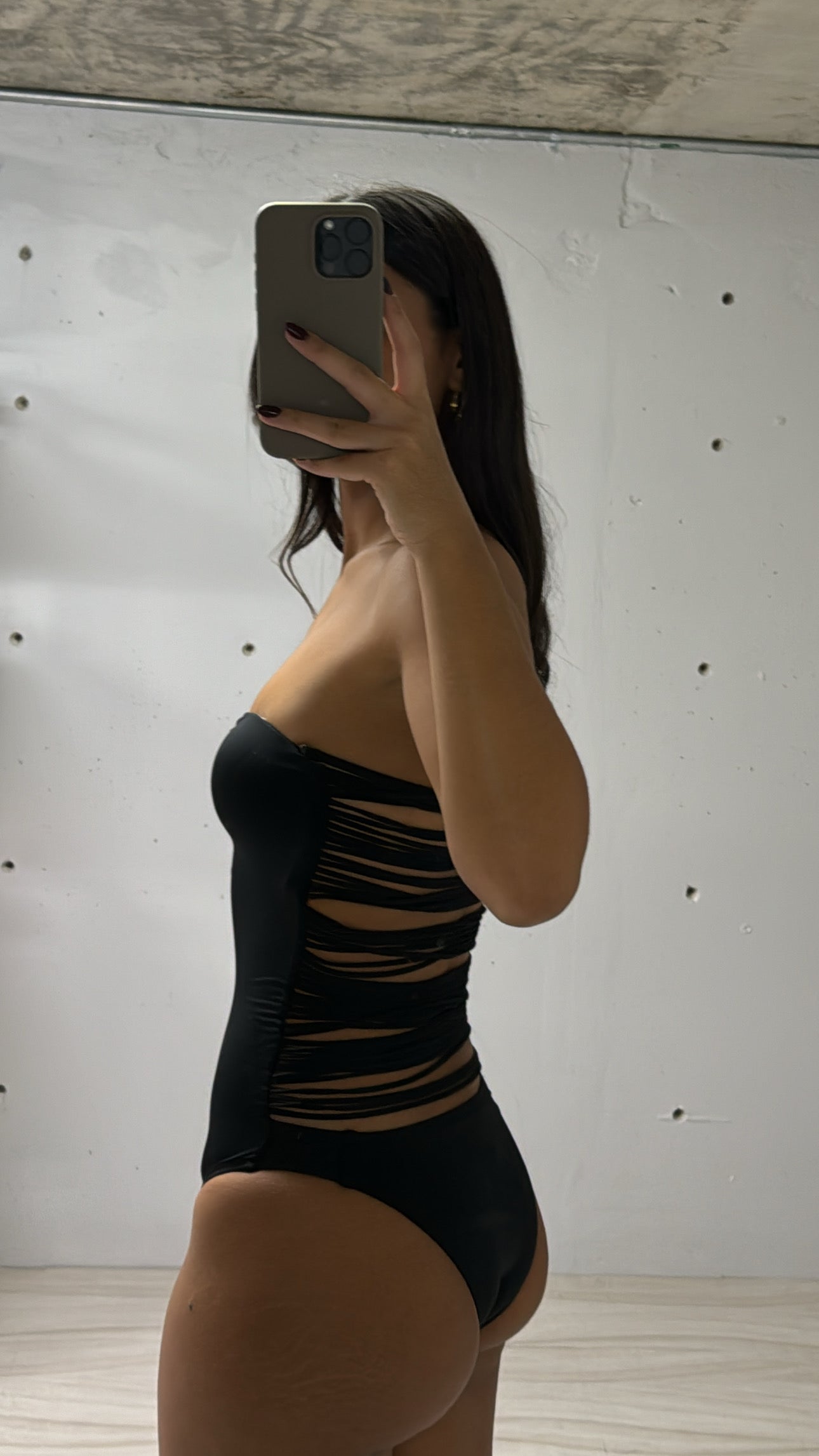 black one piece - Morena Lucía