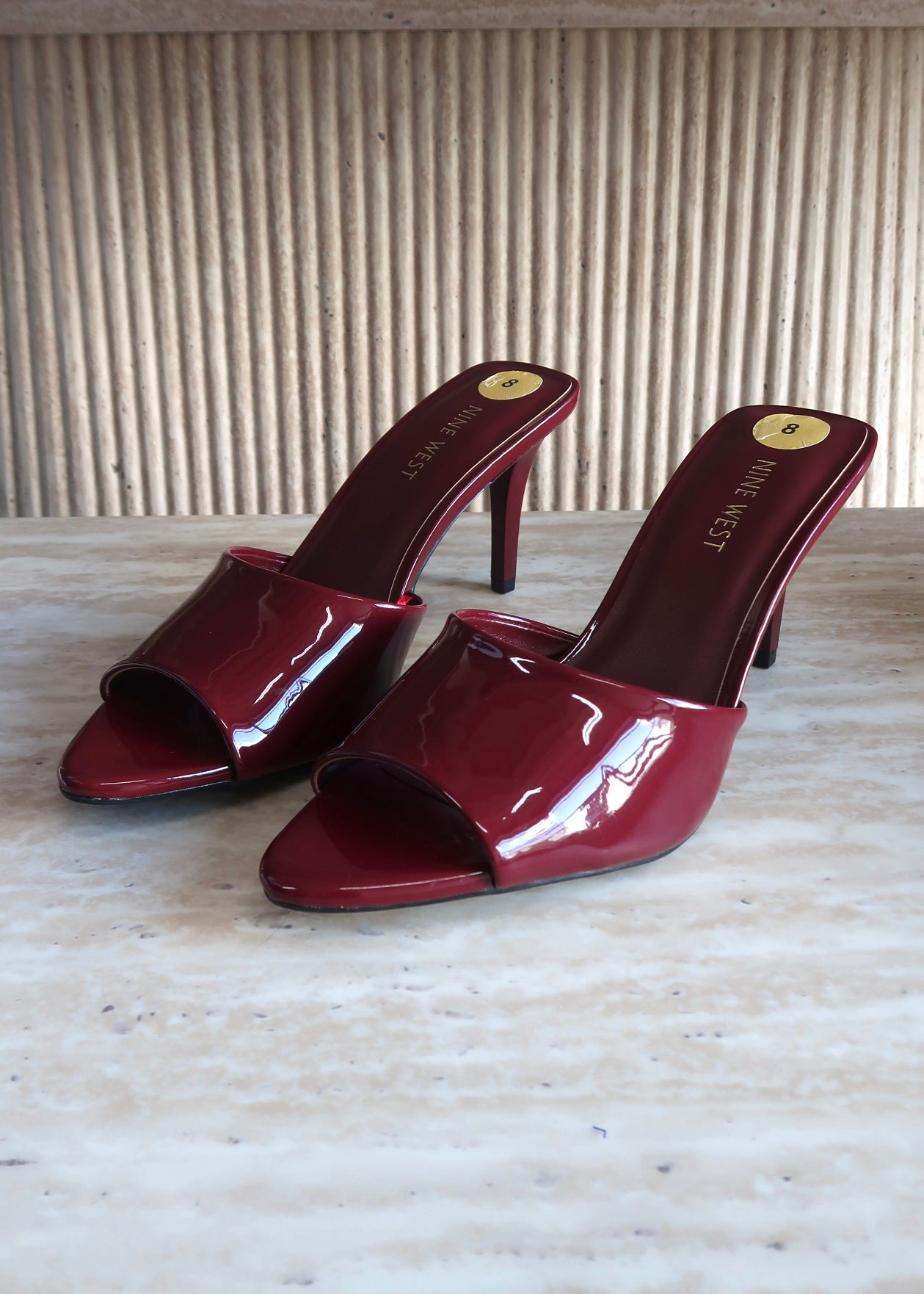 Burgundy Heels