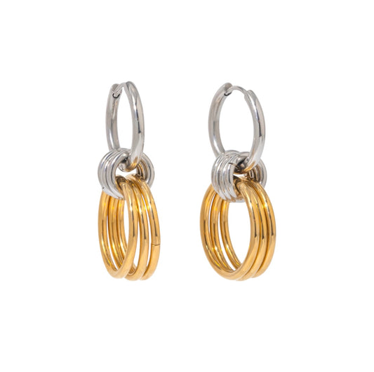 clou chain earrings