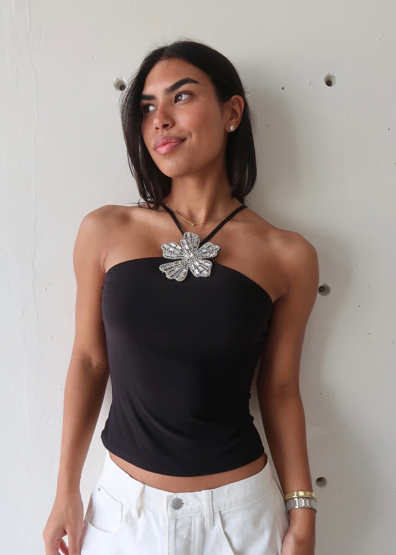 Flower Pin Top
