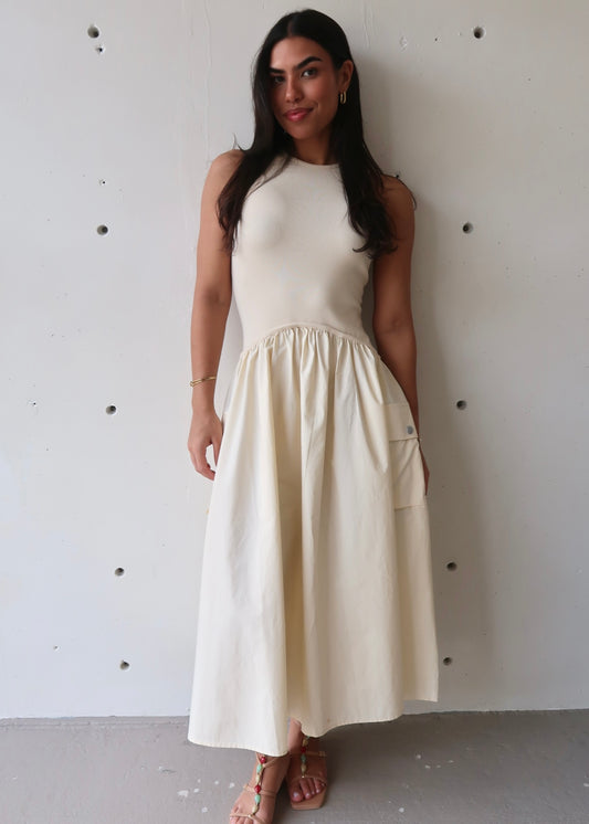 Olivia Dress - Ivory