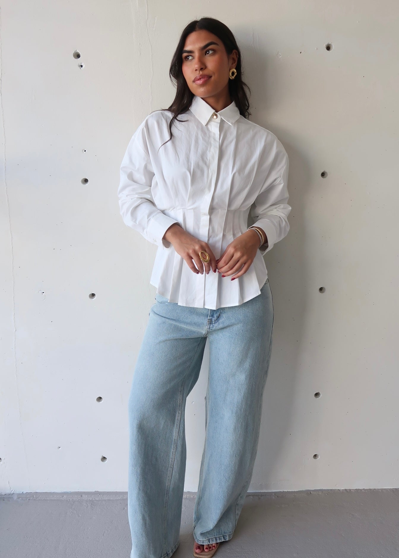 Nora Button Up Top - Pre order