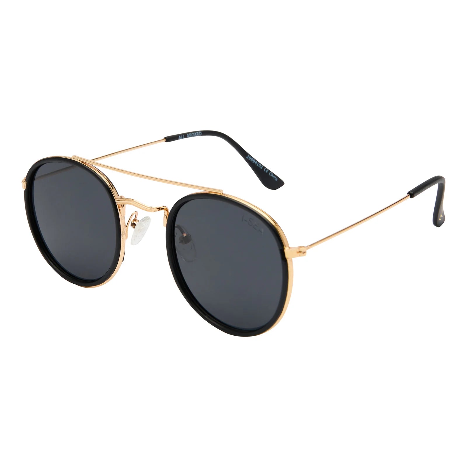 All Board Black / Smoke Sunglasses - Morena Lucía