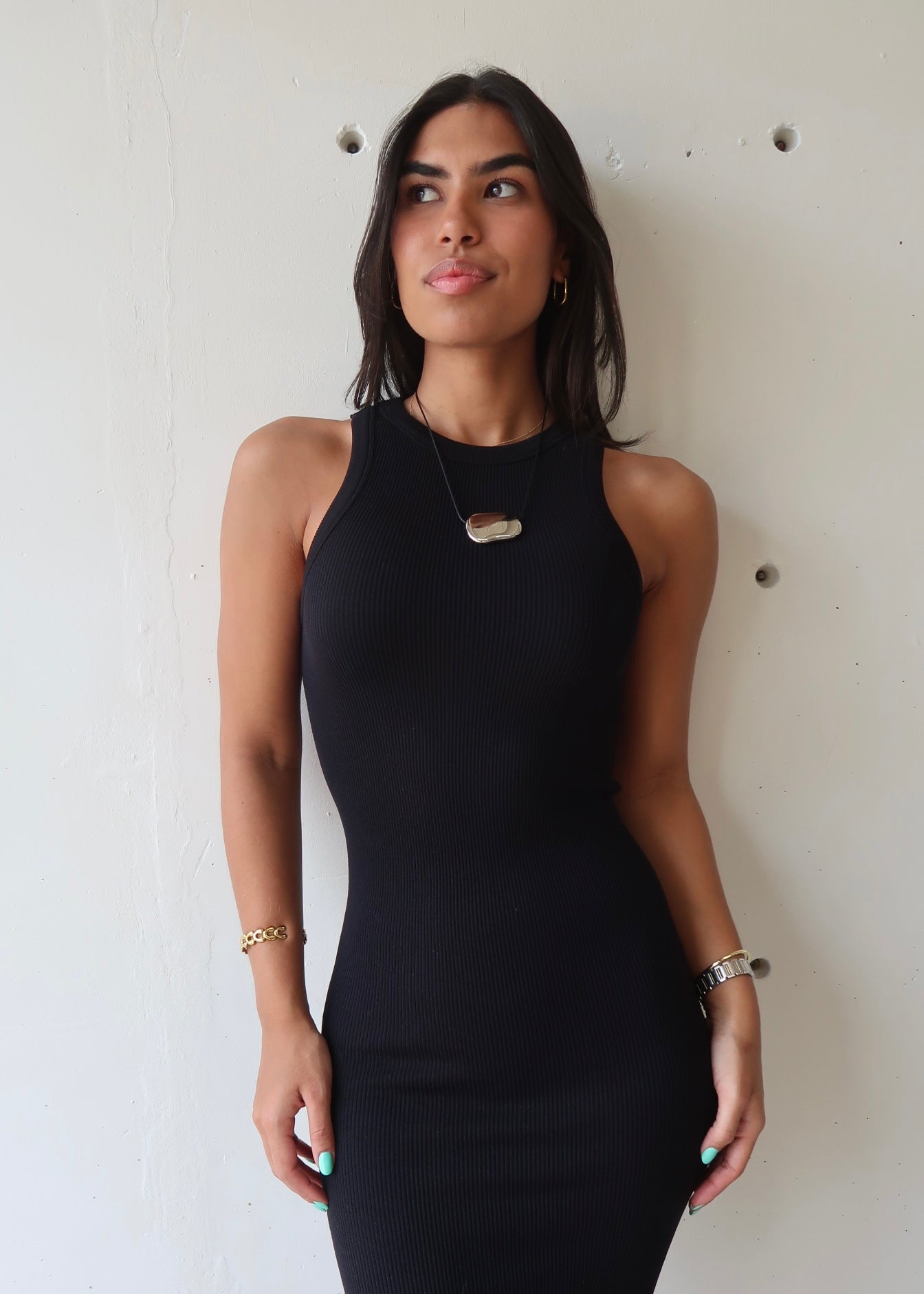 Andrea Basic Dress - Morena Lucía