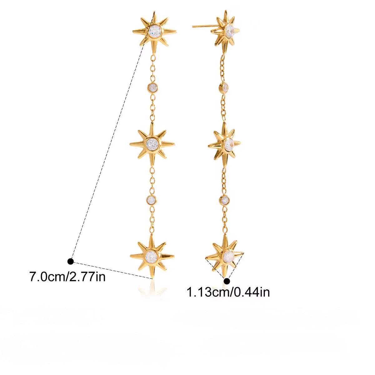 Estarla Earrings - Morena Lucía