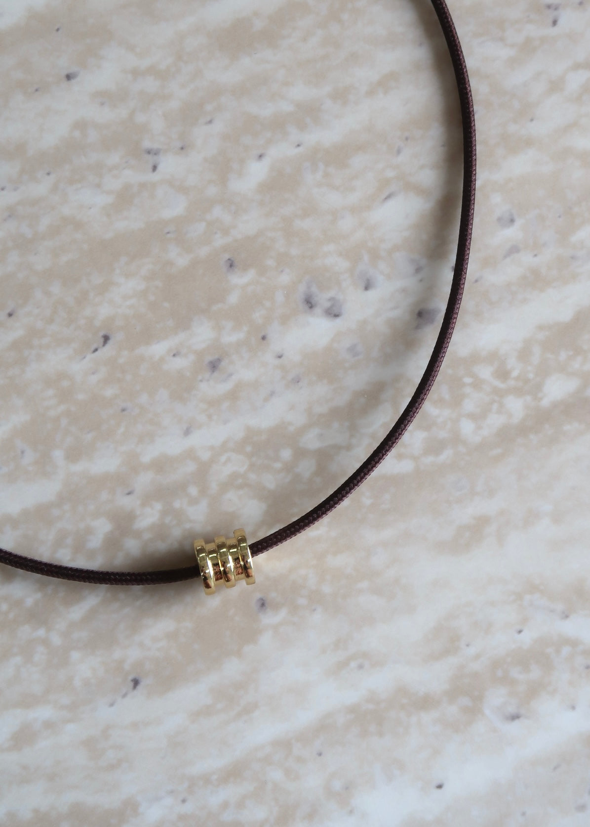 Lú Gold Detail Necklace