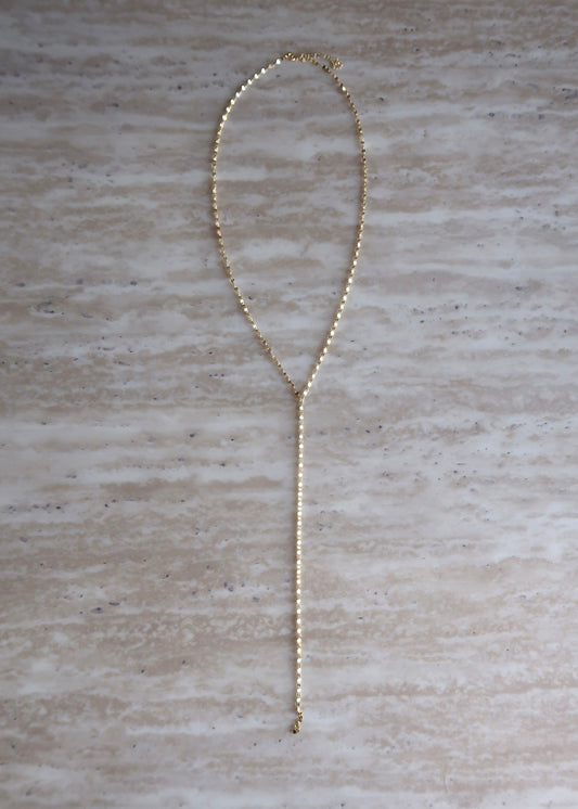 Soleil Lariat Necklace - Morena Lucía