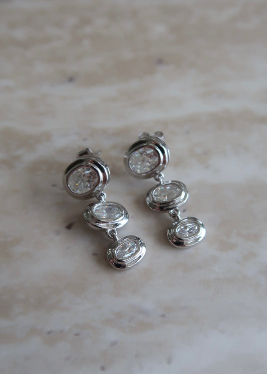 Inés Moissanite Earrings - Morena Lucía