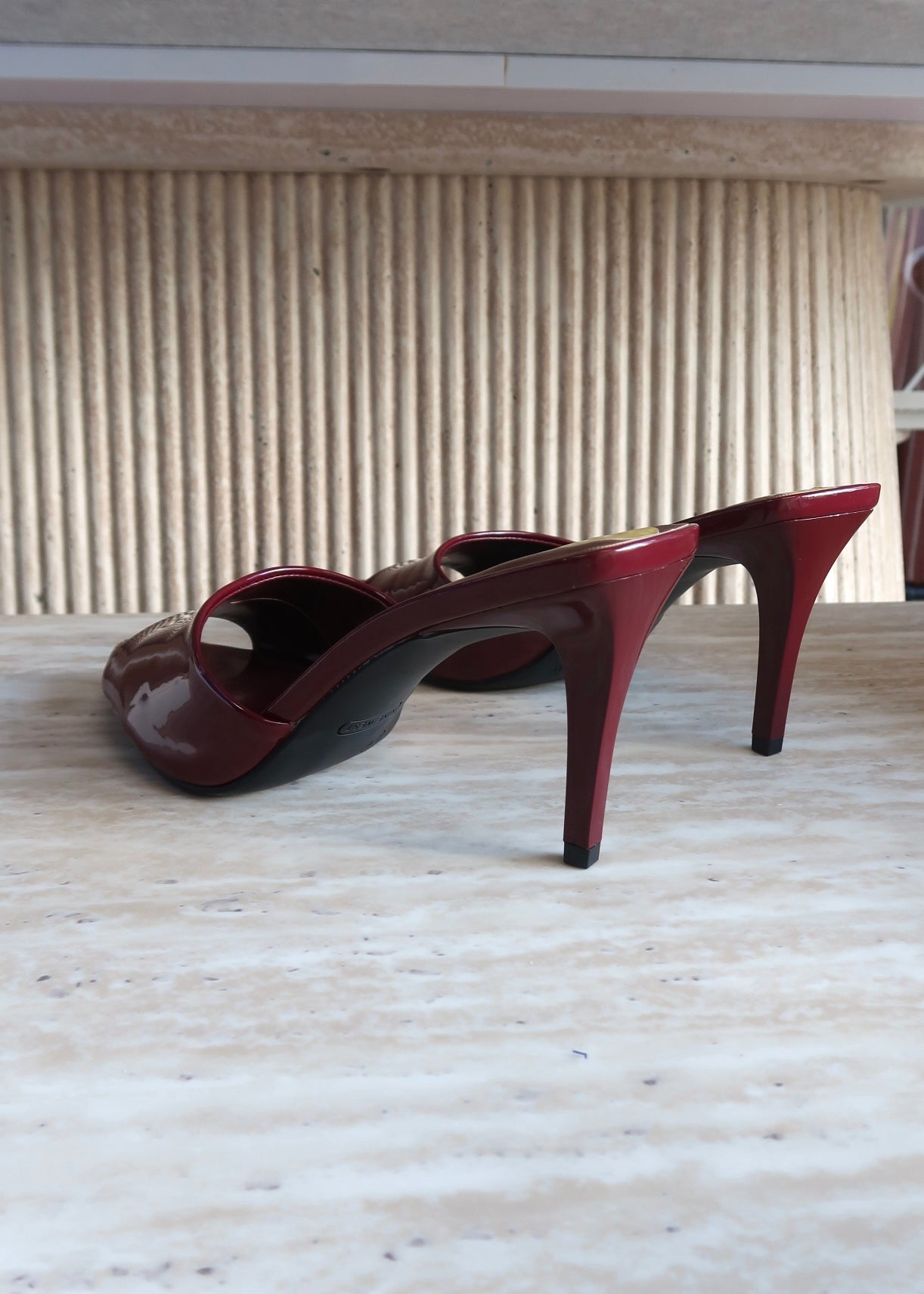 Burgundy Heels