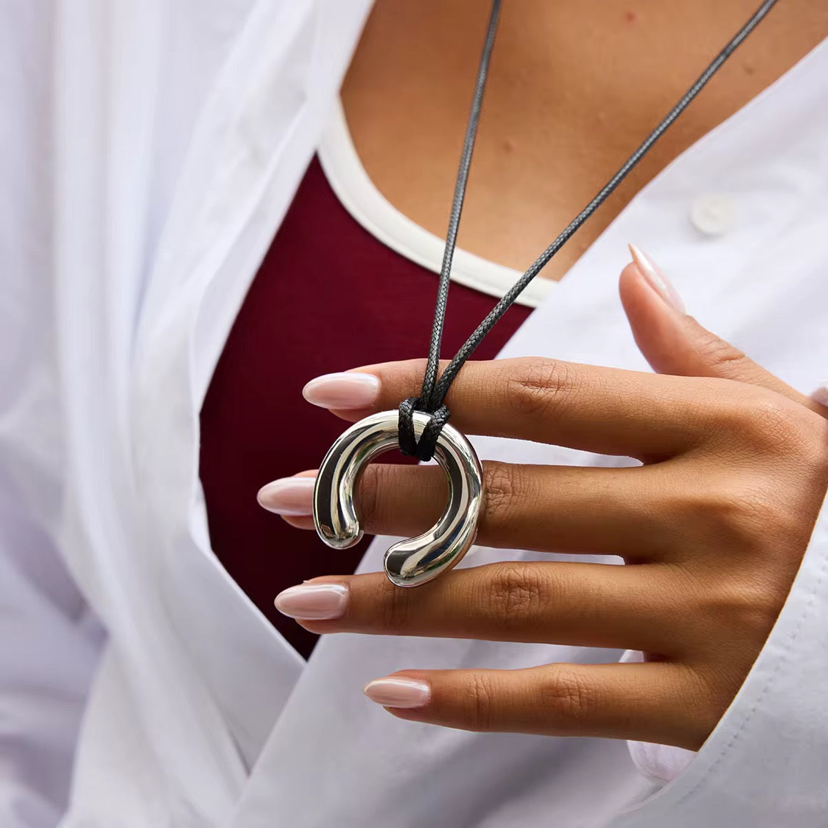 Willow Necklace - Silver