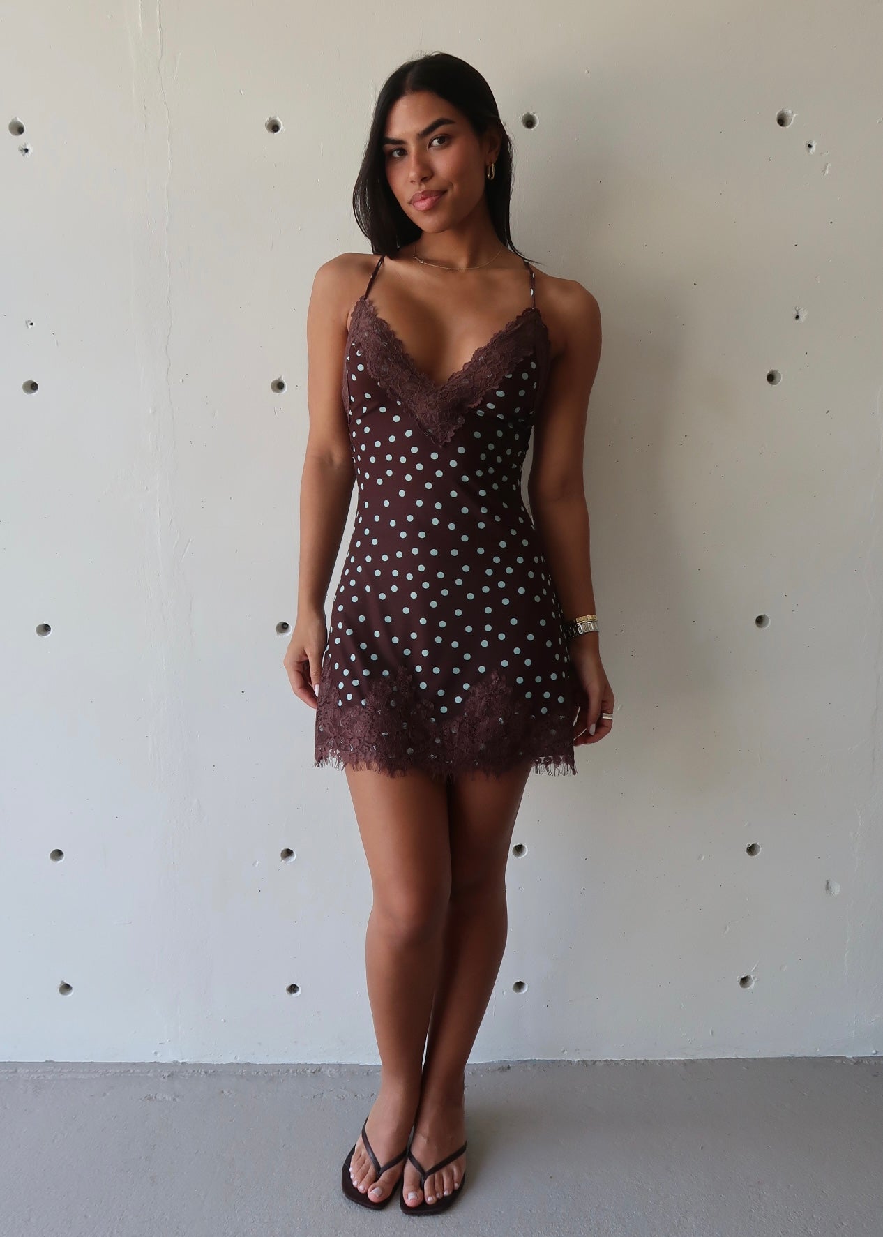 Mariana Polka Dot Dress