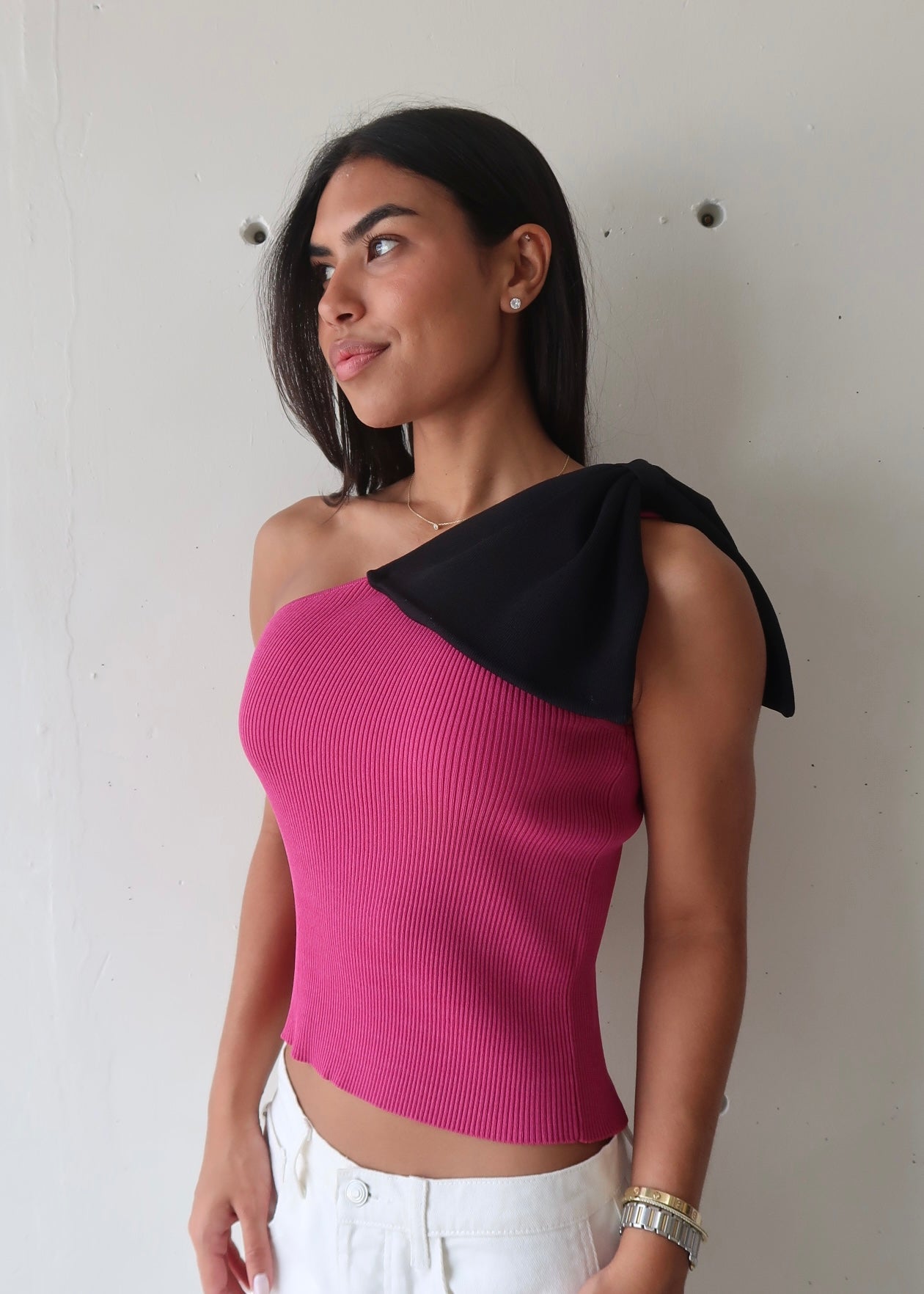 Ribbon Knit Top