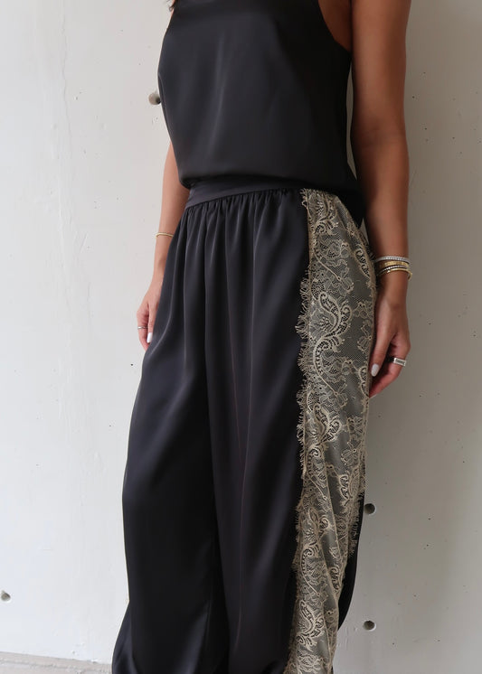 Neria Lace Detail Pants