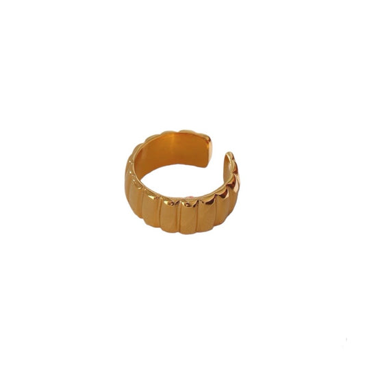zia ring - gold & silver