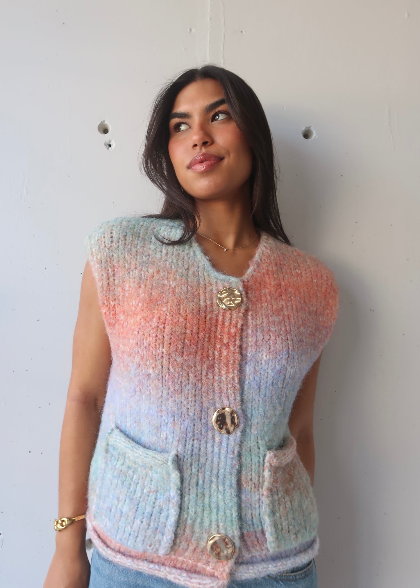 lola gradient vest