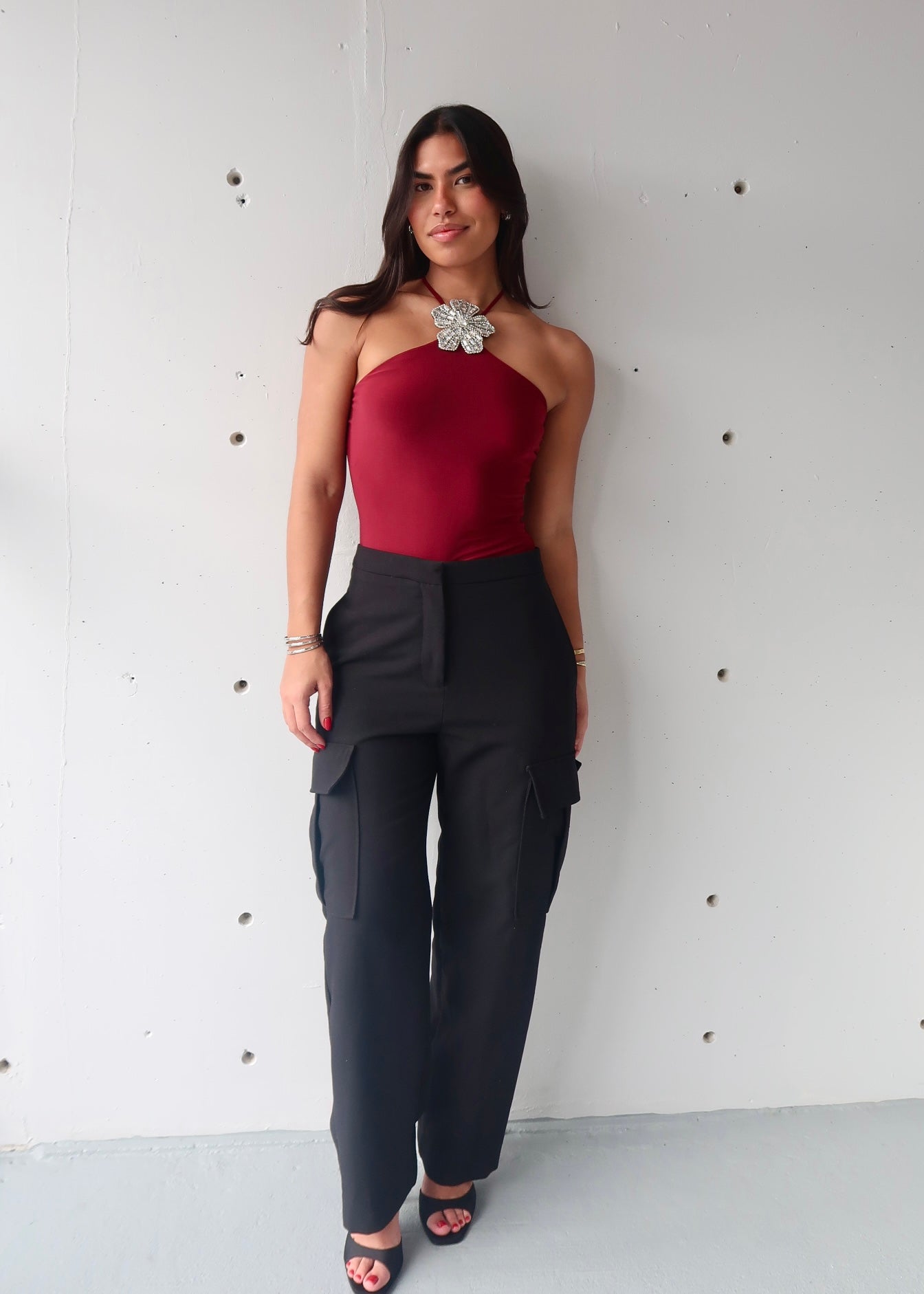 Midnight Top - Burgundy