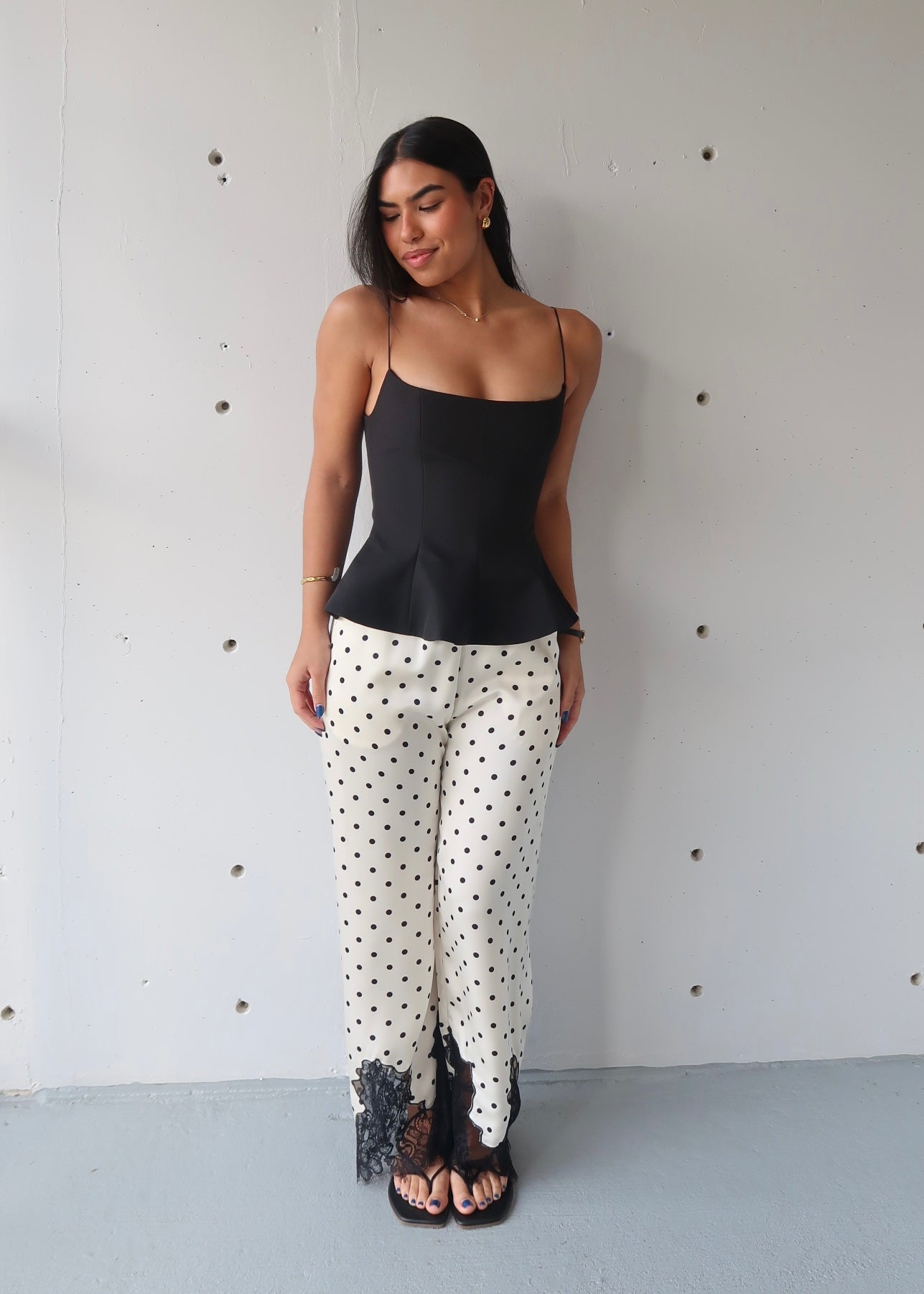 Mimi Polka Dot Pant - Morena Lucía