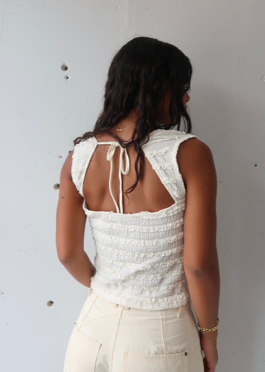 Aeria Open Back Top