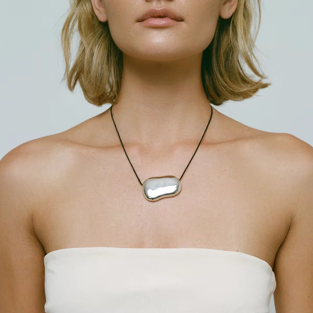 Delilah Necklace - Silver