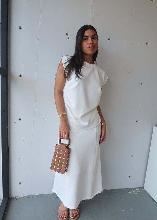 nerida top - ivory